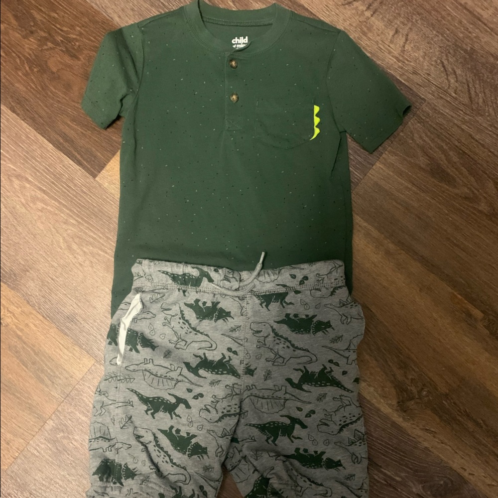 Boys 5t dinosaur outfit